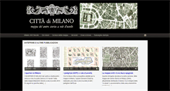 Desktop Screenshot of milanoventunesimosecolo.com